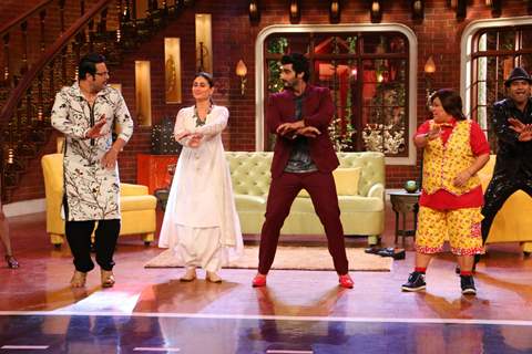 Arjun Kapoor and Kareena Kapoor Promotes Ki & Ka on Comedy Nights Live