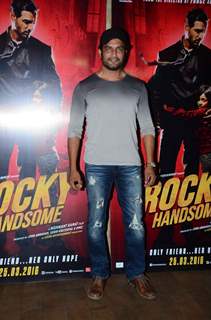 Sharad Kelkar at Special Screening of Rocky Hansome