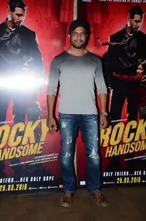 Sharad Kelkar at Special Screening of Rocky Hansome