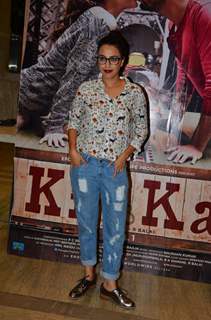 Swara Bhaskar at Special Screening of Ki and Ka