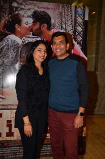 Chef Sanjeev Kapoor with wife at Special Screening of Ki and Ka