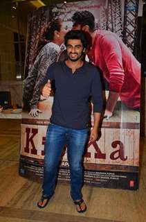 Arjun Kapoor at Screening of Ki and Ka