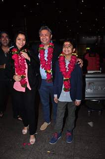 Jungle Book Star Neil Sethi at Airport