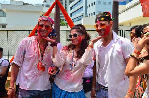 Celebs at Meet Bros Holi Celebrations