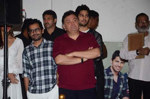 Rishi Kapoor at Kapoor and Sons Success Meet