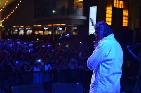 Lucky Ali Performs at a Music Concert