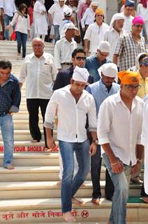 Prayer Meet of Late Dara Singh's Wife