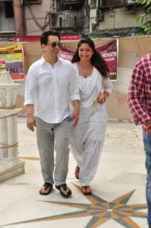 Sajid Nadiadwala at Prayer Meet of Late Dara Singh's Wife