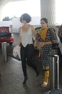 Airport Spotting: Kangana Ranaut