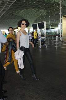 Airport Spotting: Kangana Ranaut