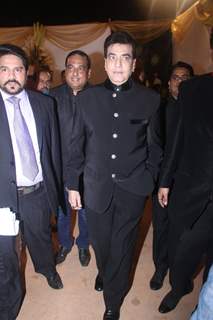 Jeetendra at Wedding Reception of MLA Naseem Khan's son Aamir Khan