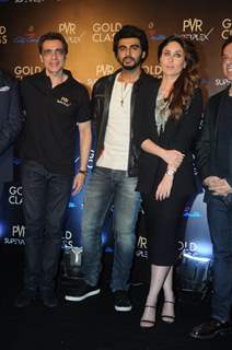 Arjun Kapoor and Kareena Kapoor at Launch of PVR 4DX