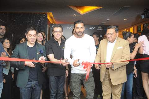 John Abraham at Launch of PVR 4DX