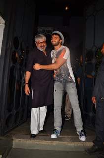 Ranveer Singh at Sanjay Leela Bhansali's Party for Winning National Award