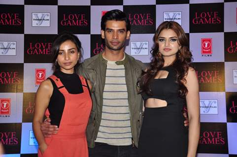 Patralekha, Gaurav Arora and Tara Alisha at Press Meet of 'Love games'