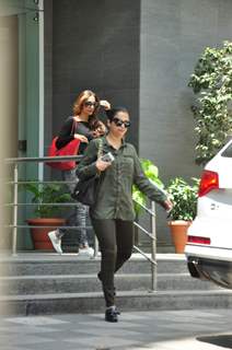 Malaika Arora Khan and Amrita Arora Visits Arpita Khan at Hinduja Hospital
