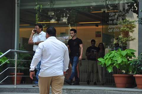 Ayush Sharma at Hinduja Hospital as Arpita Khan Delivers a Baby Boy