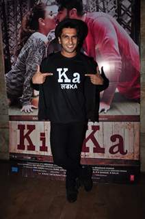 Ranveer Singh at Special Screening of 'Ki and Ka'