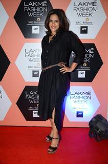 Meghna Ghai at Lakme Fashion Show 2016