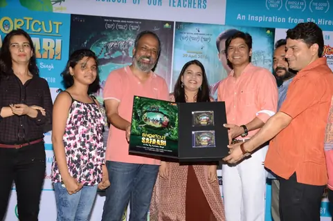 Shaan at the Music Launch of 'Shortcut Safari'