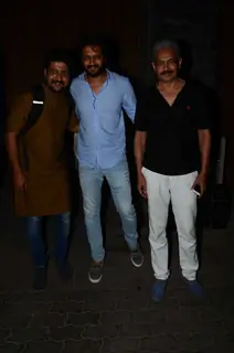 Riteish Deshmukh, Jitendra Joshi n Atul Kulkarni Snapped post atttending Party at Aamir Khan's Home