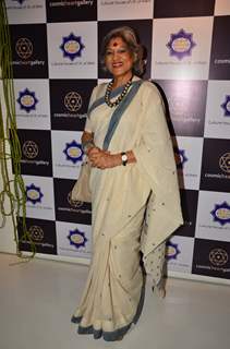 Dolly Thakore at Kaveh Afraie's 'World Without Borders' Art Show