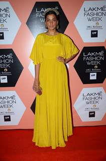 Mugdha Godse at Lakme Fashion Show 2016