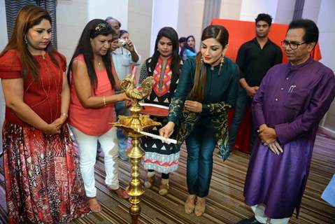 Raveena Tandon at Celebration of 25 Years of 'Gruhalakshmi'