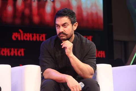 Aamir Khan at Lokmat Maharashtrian of the Year Awards 2016