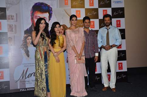 Celebs at the Launch of Mere Papa album