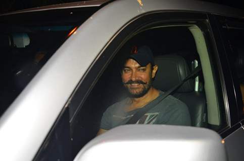 Aamir Khan at Aarti Shetty's Birthday Bash