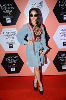 Nushrat Bharucha at Lakme Fashion Show 2016 - Day 4