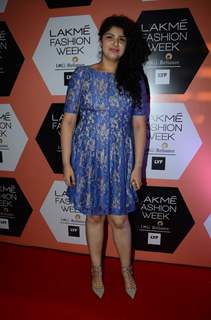 Anshula Kapoor at Lakme Fashion Show 2016 - Day 4