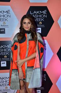 Huma Qureshi at Lakme Fashion Show 2016 - Day 4