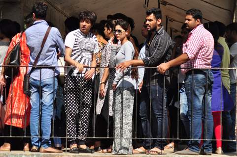 Pratyusha Banerjee's Funeral