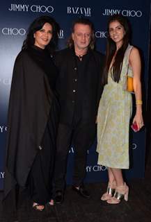 Neeta Lulla, Rohit Bal and Nishka Lulla at Launch of Jimmy Choo Eyewear Launch