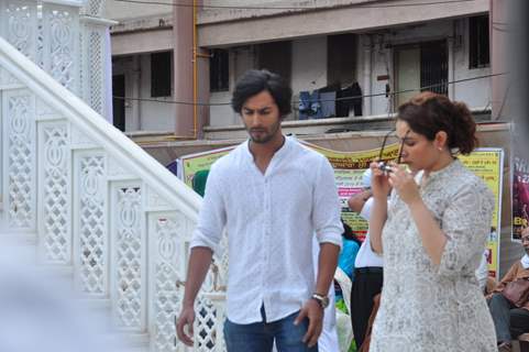 Sehban Azim at Prayer Meet of 'Pratyusha Banerjee'