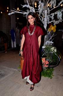 Sonam Kapoor at Gateway School Art Show