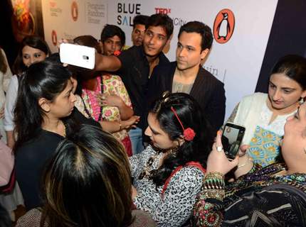 Emran Hashmi Promotes his book 'Kiss of Life' with Arvind Kejriwal