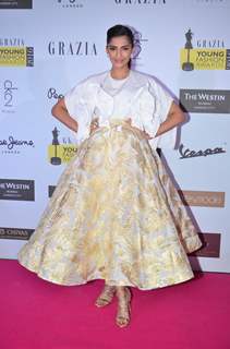 Sonam Kapoor at Grazia Young Fashion Awards