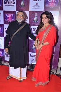 Shaina NC and Prahlad Kakkar at Savvy Magaine's Event