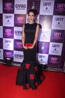 Kim Sharma at Savvy Magaine's Event