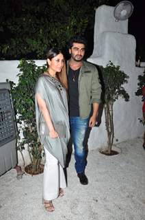 Arjun Kapoor and Kareena Kapoor at Success Bash of 'Ki and Ka'