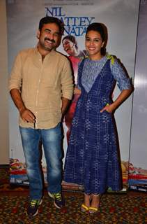 Pankaj Tripathi and Swara Bhaskar at the Promotions of 'Nil Battey Sannata'