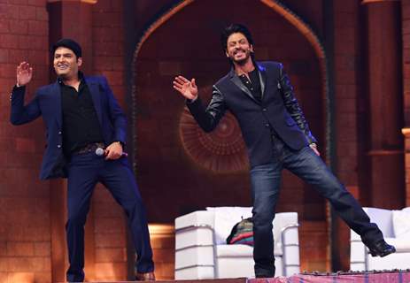 Shah Rukh Khan shoots for The Kapil Sharma Show