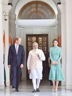 Prince William and Kate meets Prime Minister Narendra Modi