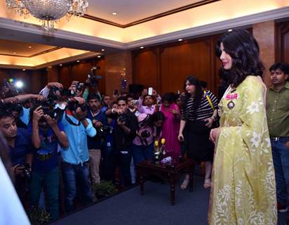 Priyanka Chopra's Press Meet for Receiving Padma Bhushan