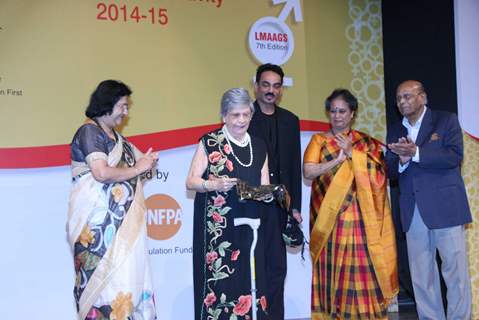 Fashion designer and choreographer Jeannie Naoroji  at Laadli Awards 2016