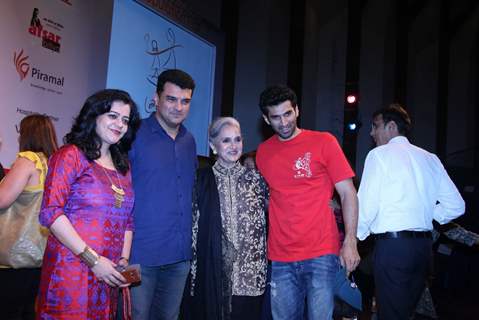 Aditya Roy Kapur, Sarita Joshi,Siddharth Roy Kapur, MD and CEO, Disney India and actor Kunaal Roy Ka