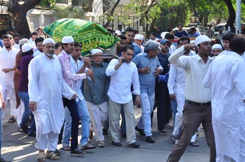 Funeral of Firoz Nadiadwala's Mother Munira Nadiadwala